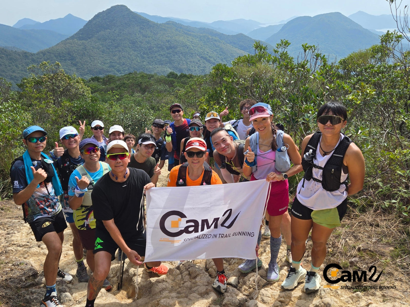 【Cam2 Run Base毅行者試路團順利完成|以跑步探索香港山野之美】