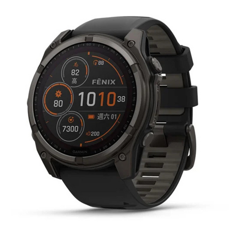 Garmin (Fenix 8) - Garmin Fenix 8 51mm Sapphire Solar GPS Smart Watch - Cam2