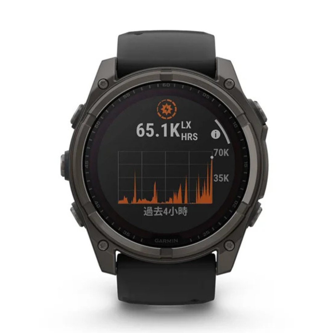 Garmin (Fenix 8) - Garmin Fenix 8 51mm Sapphire Solar GPS Smart Watch - Cam2