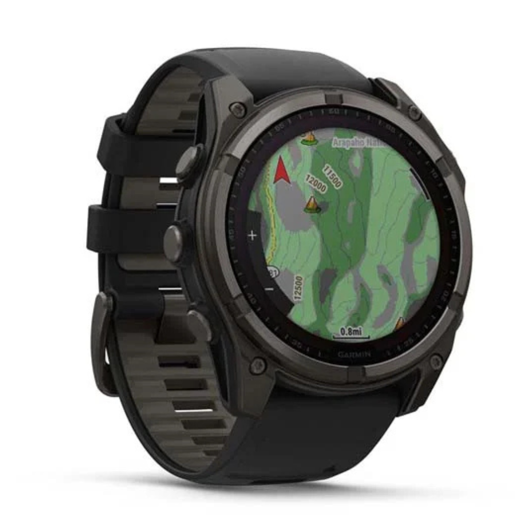 Garmin (Fenix 8) - Garmin Fenix 8 51mm Sapphire Solar GPS Smart Watch - Cam2