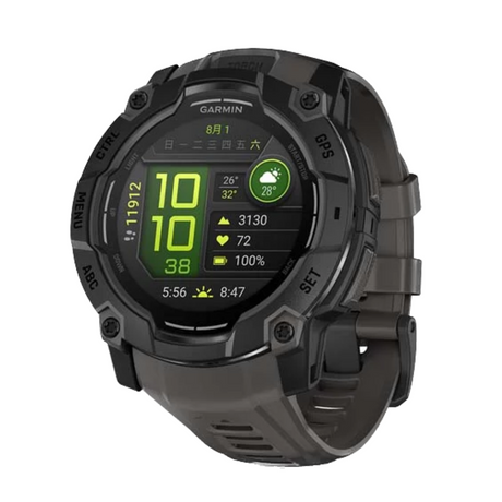 Garmin - Garmin Instinct 3 50mm AMOLED GPS Smart Watches - Cam2