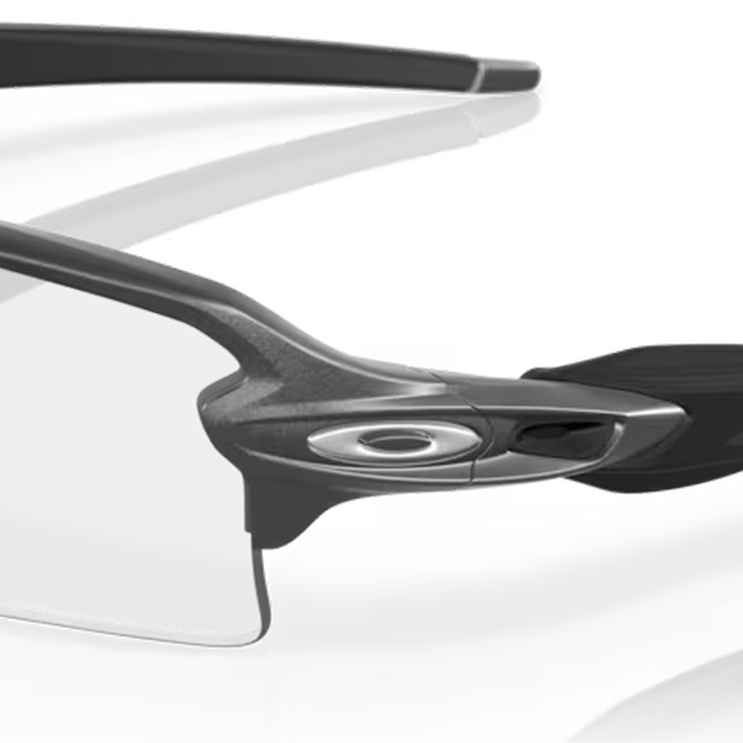 Oakley - Oakley Flak 2.0 XL Steel/Clear To Black Iridium Photochromic 0OO9188-918816 - Cam2