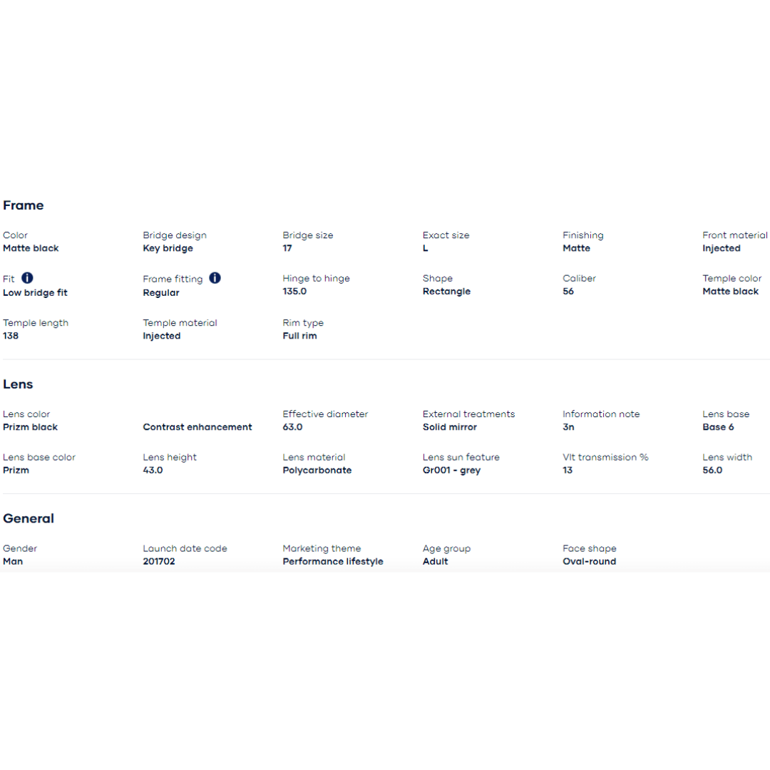 Oakley - Oakley Holbrook (Low Bridge Fit) Matte Black/Prizm Black 0OO9244-924427 - Cam2