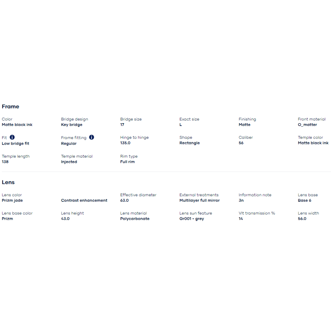 Oakley - Oakley Holbrook (Low Bridge Fit) Matte Black Ink/Prizm Jade 0OO9244-924429 - Cam2