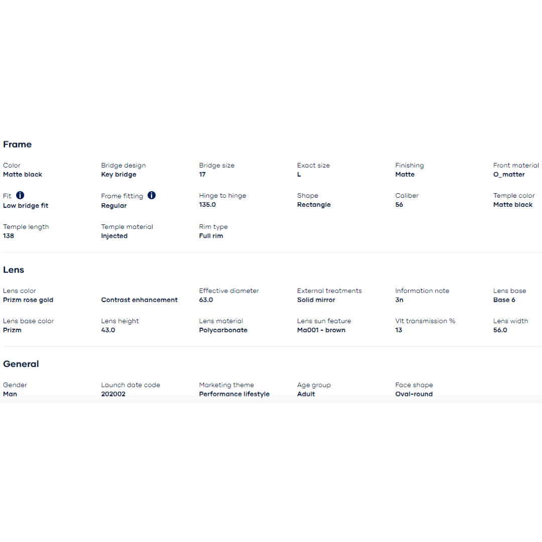 Oakley - Oakley Holbrook (Low Bridge Fit) Matte Black/Prizm Rose Gold 0OO9244-924449 - Cam2