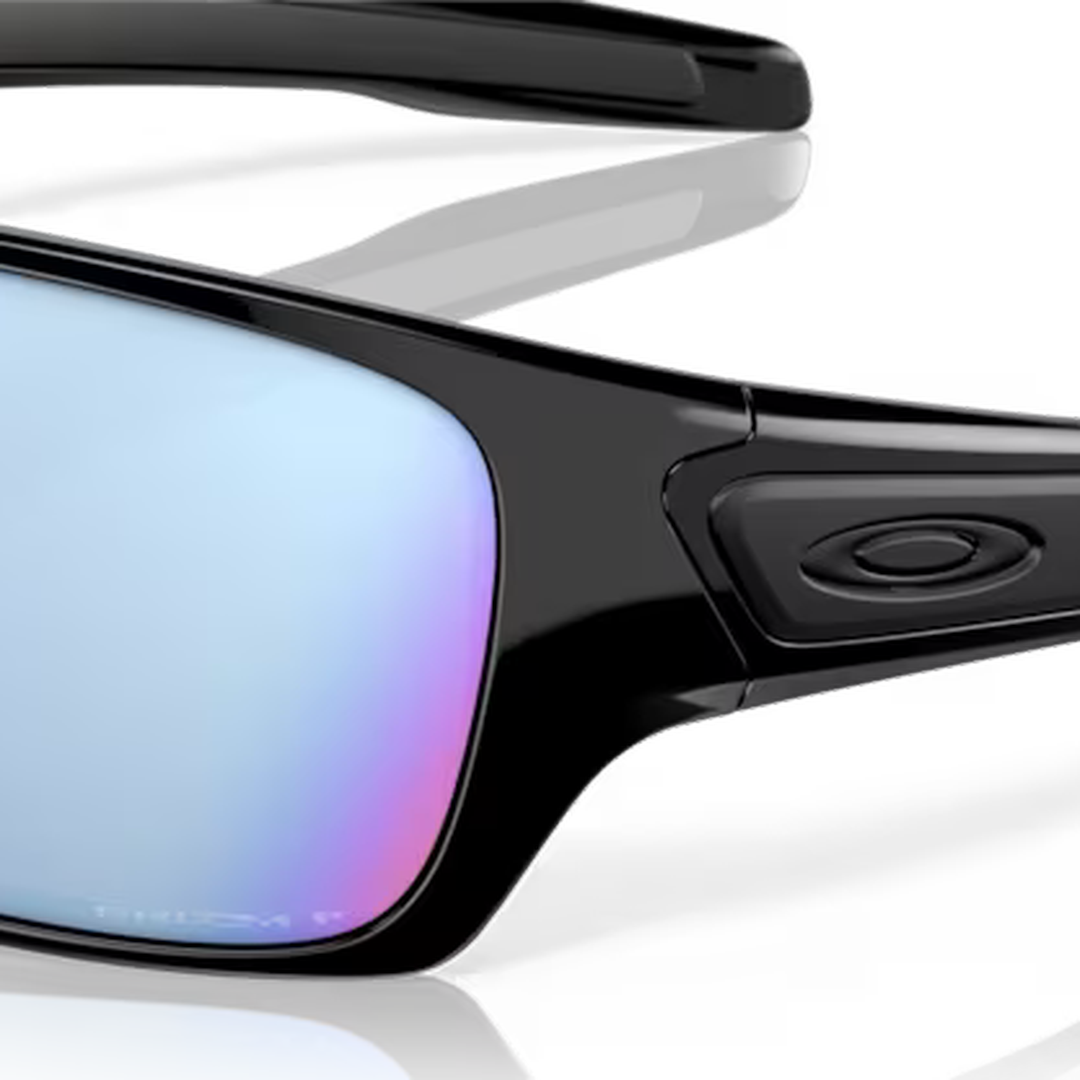 Oakley - Oakley Turbine Rotor Polished Black/Prizm Deep Water Polarized 0OO9307-930708 - Cam2
