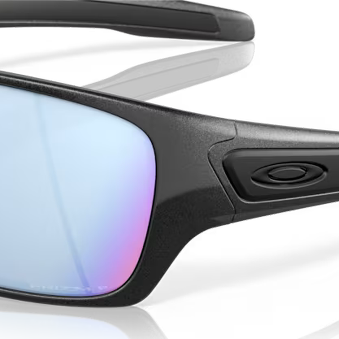 Oakley - Oakley Turbine Rotor Steel/Prizm Deep Water Polarized 0OO9307-930709 - Cam2