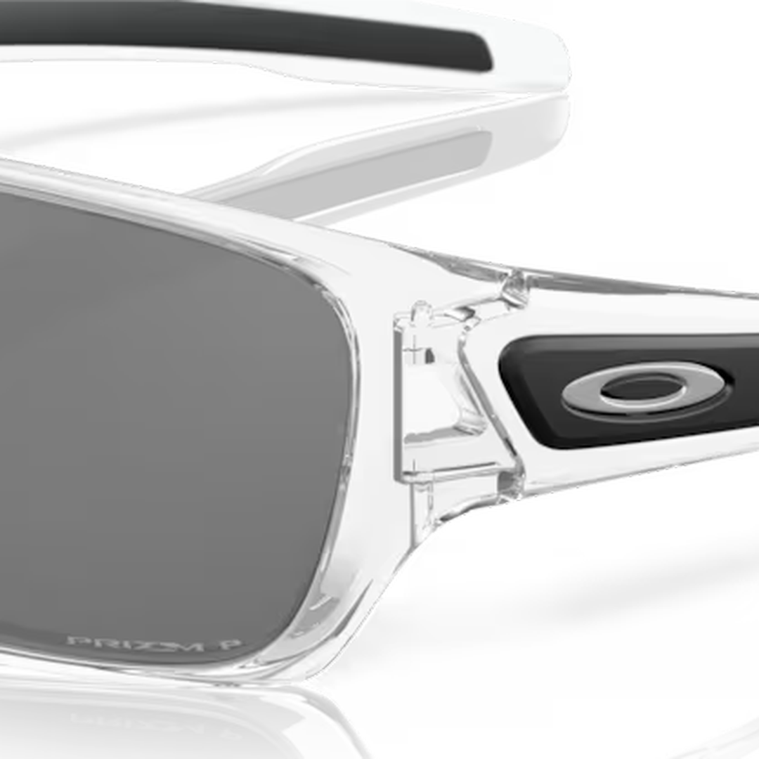 Oakley - Oakley Turbine Rotor Polished Clear/Prizm Black Polarized 0OO9307-930716 - Cam2