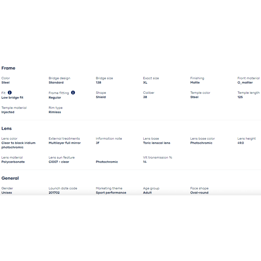 Oakley - Oakley Evzero Swift (Steel/ Clear 50% Black IRID Photo) 0OO9410-941006 - Cam2