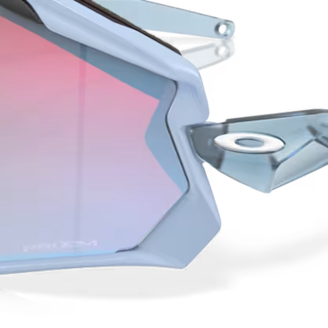 Oakley - Oakley Wind Jacket 2.0 Sunglasses (Matte Trans Stonewash/Prizm Snow Sapphire) 0OO9418-941827 - Cam2