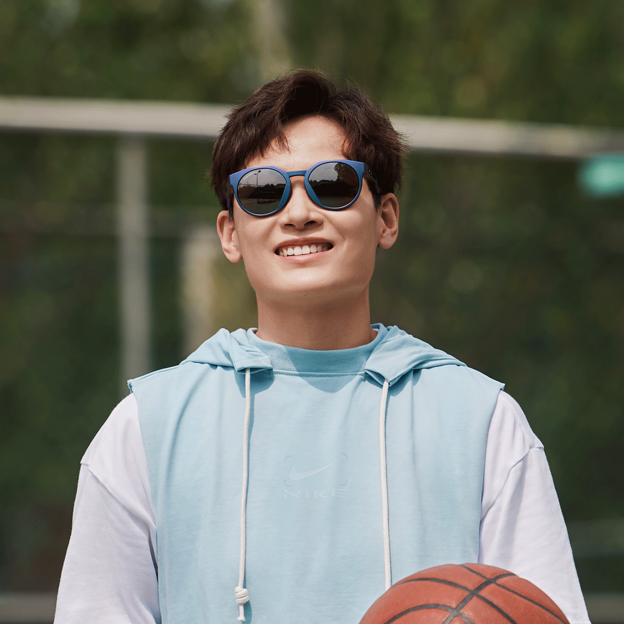 Oakley - Oakley Hstn (A) Matte Cyan/ Purple Colorshift/ Prizm Black 0OO9464A-946416 <Limited Edition> - Cam2