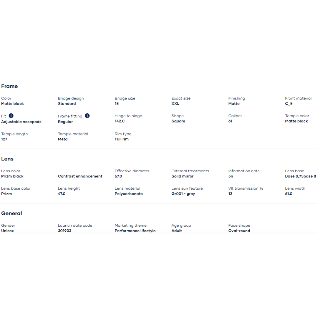 Oakley - Oakley Crosshair Matte Black/Prizm Black 0OO4060-406023 - Cam2