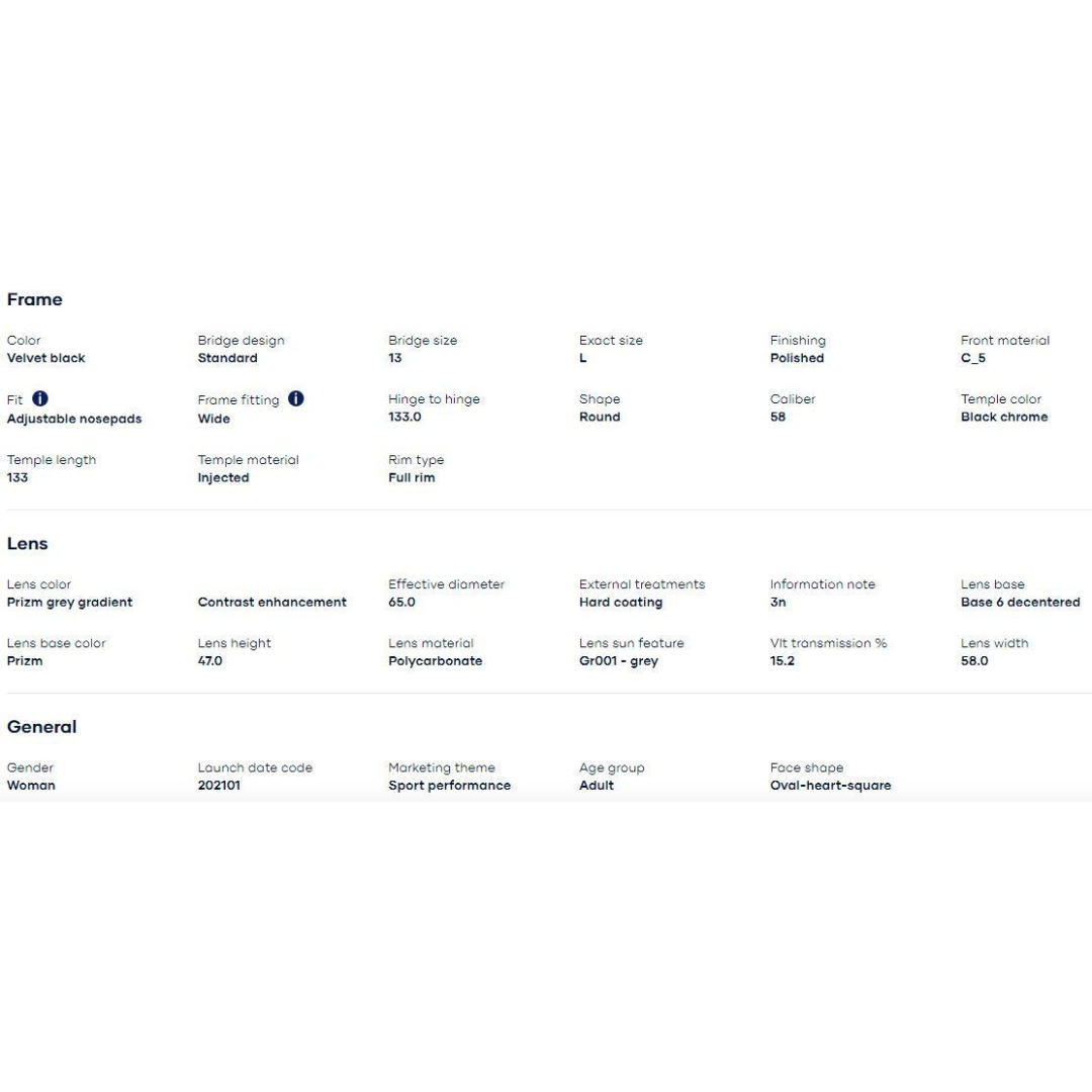 Oakley - Oakley Split time Velvet Black/Prizm Grey Gradient 0OO4129-412917 - Cam2