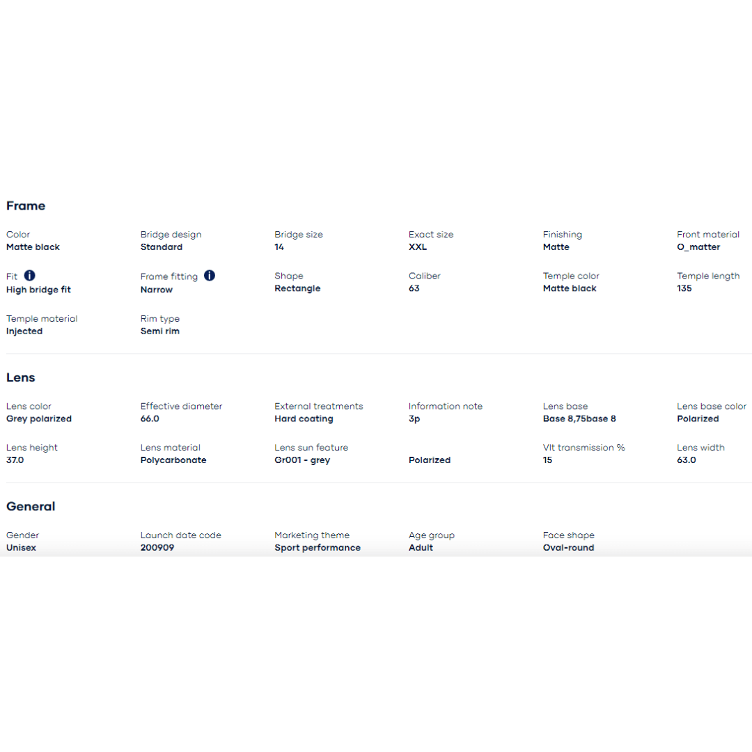 Oakley - Oakley Flak Jacket XLJ Matte Black/Grey Polarized 0OO9009-11-435 - Cam2