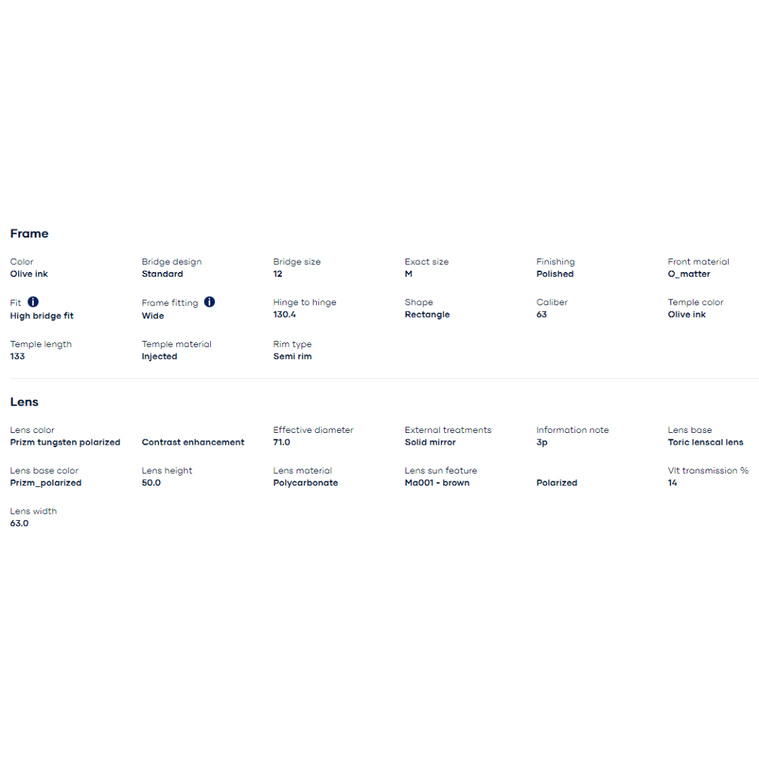 Oakley - Oakley Castel Olive Ink/Prizm Tungsten Polarized 0OO9147-914704 - Cam2