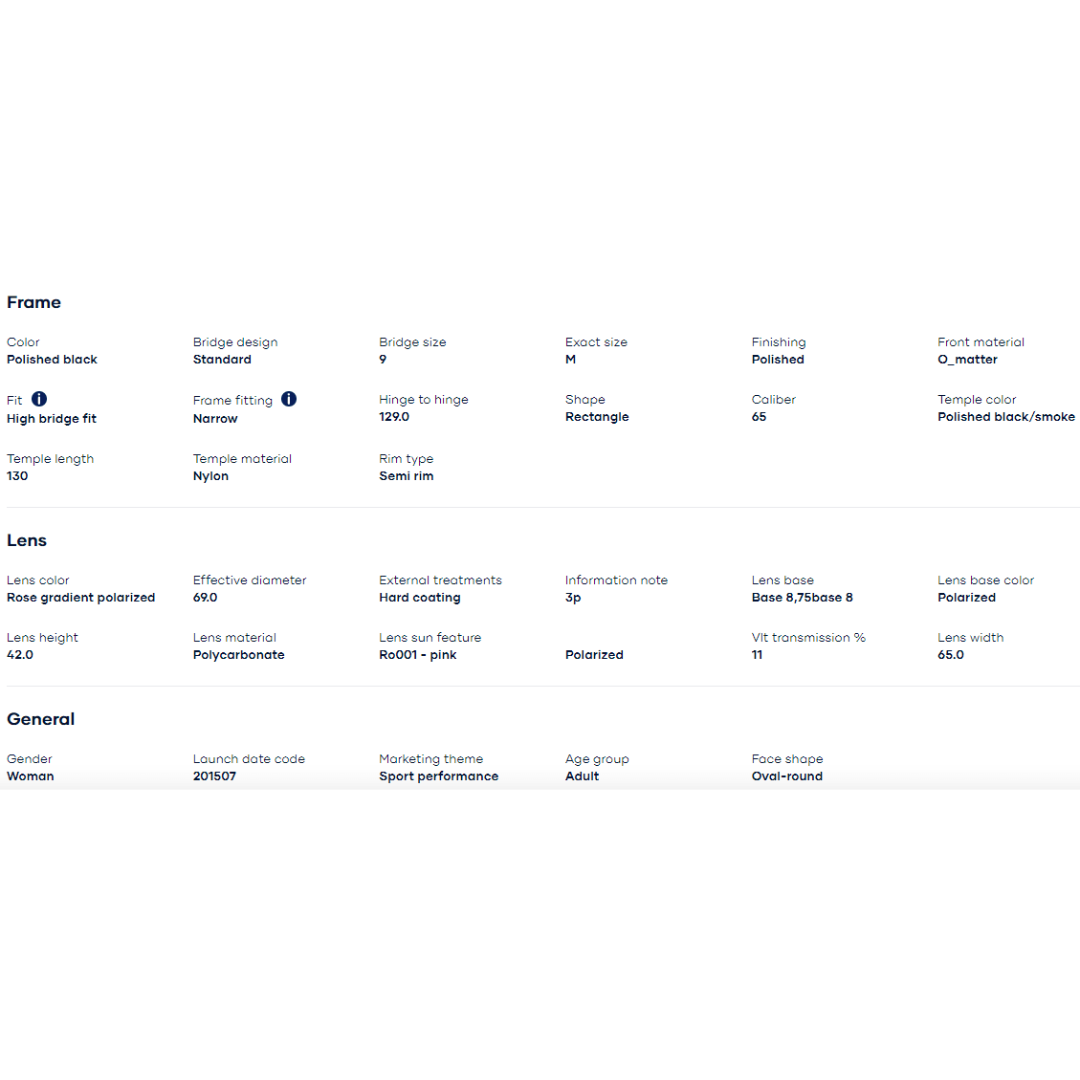 Oakley - Oakley Unstoppable Polished Black/Rose Gradient Polarized 0OO9191-919110 - Cam2