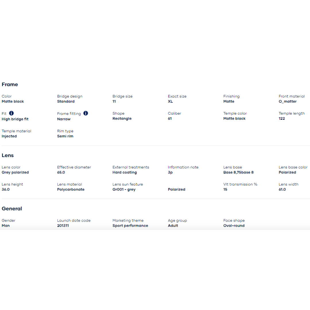 Oakley - Oakley Quarter Jacket Matte Black/Grey Polarized 0OO9200-920007 - Cam2