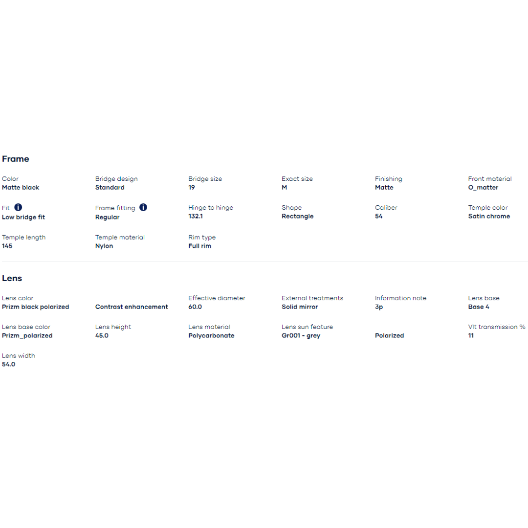 Oakley - Oakley Thurso (A) (Matte Black/ Prizm Black Polar) 0OO9286A-928602 - Cam2