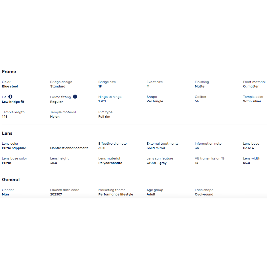 Oakley - Oakley Thurso (A) (Blue Steel/ Prizm Sapphire) 0OO9286A-928607 - Cam2