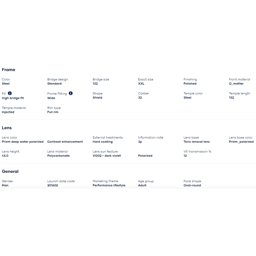 Oakley - Oakley Turbine Rotor Steel/Prizm Deep Water Polarized 0OO9307-930709 - Cam2