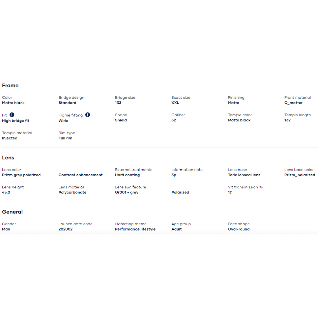 Oakley - Oakley Turbine Rotor Matte Black/Prizm Grey Polarized 0OO9307-930728 - Cam2