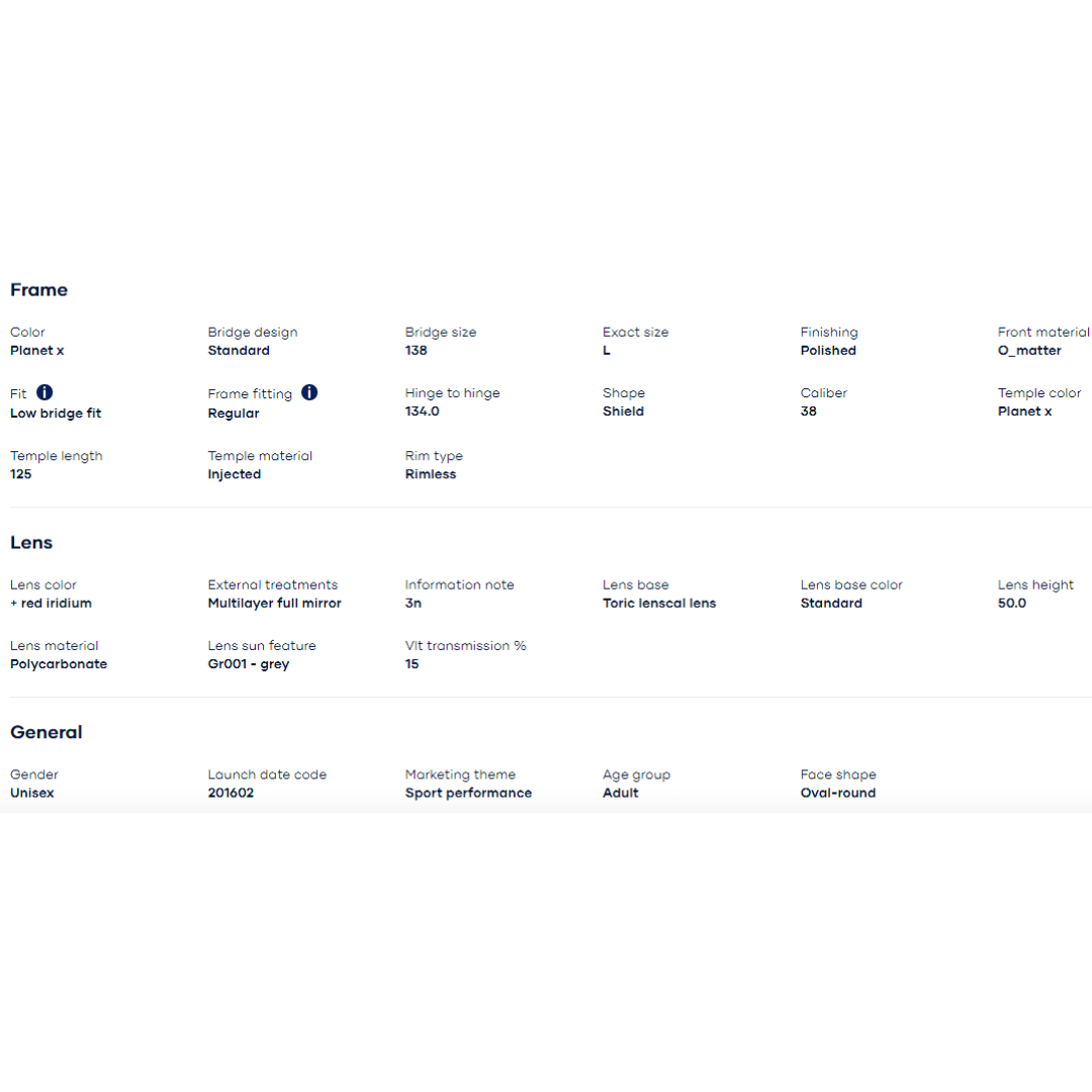 Oakley - Oakley Evzero path (Low Bridge Fit) Planet X/Positive Red Iridium 0OO9313-931302 - Cam2