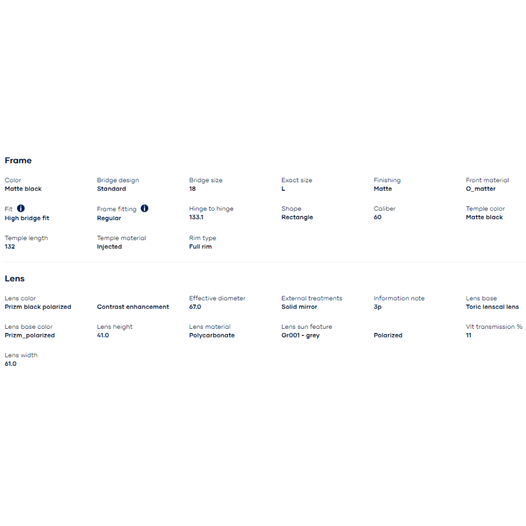 Oakley - Oakley Drop Point Matte Black/Prizm Black Polarized 0OO9367-936708 - Cam2