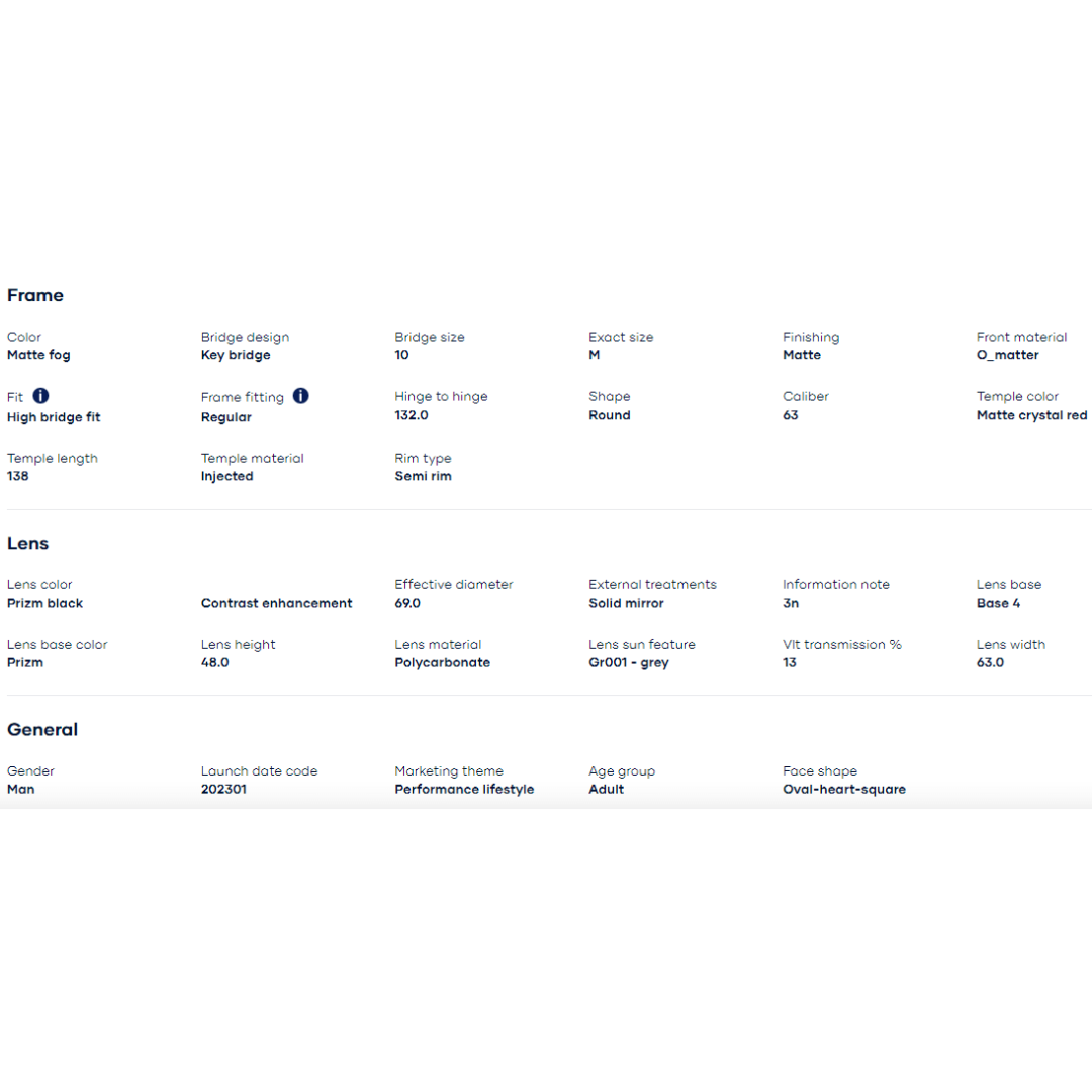 Oakley - Oakley Frogskins Lite Matte Fog/Prizm Black 0OO9374-937452 - Cam2