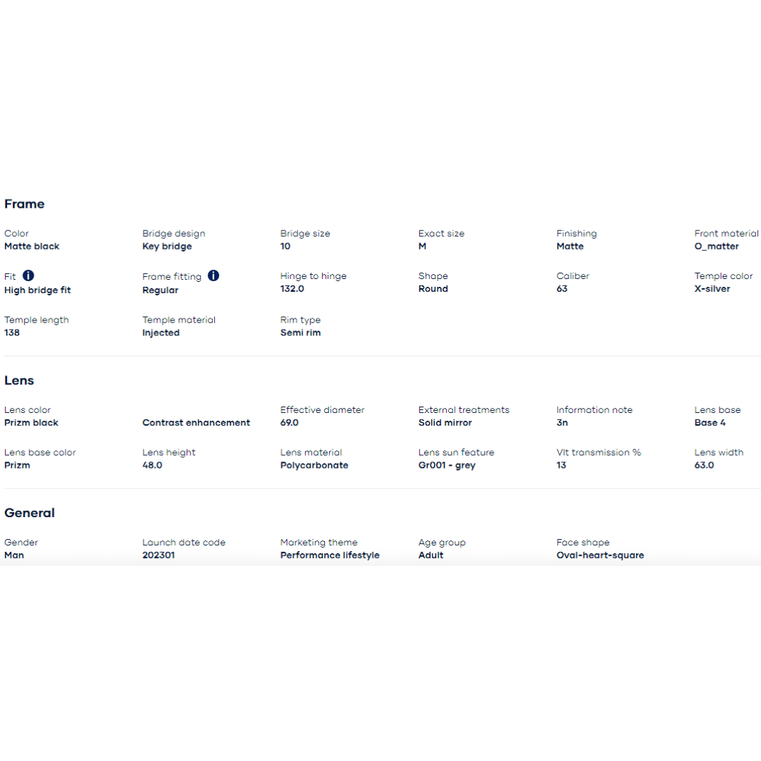 Oakley - Oakley Frogskins Lite Matte Black/Prizm Black 0OO9374-937453 - Cam2