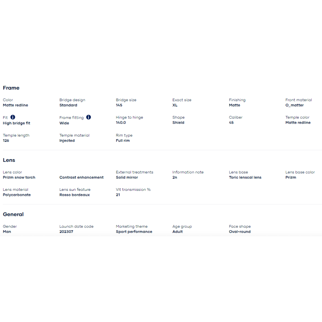 Oakley - Oakley Wind Jacket 2.0 Sunglasses (Matte Redline/Prizm Snow Torch) 0OO9418-941825 - Cam2