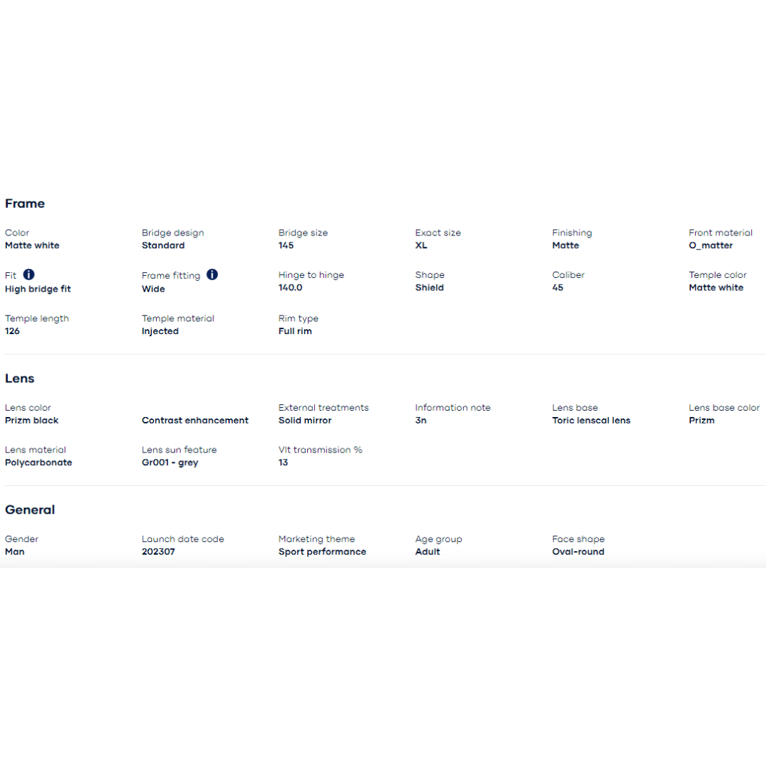 Oakley - Oakley Wind Jacket 2.0 (Matte White/ Prizm Black) 0OO9418-941830 - Cam2