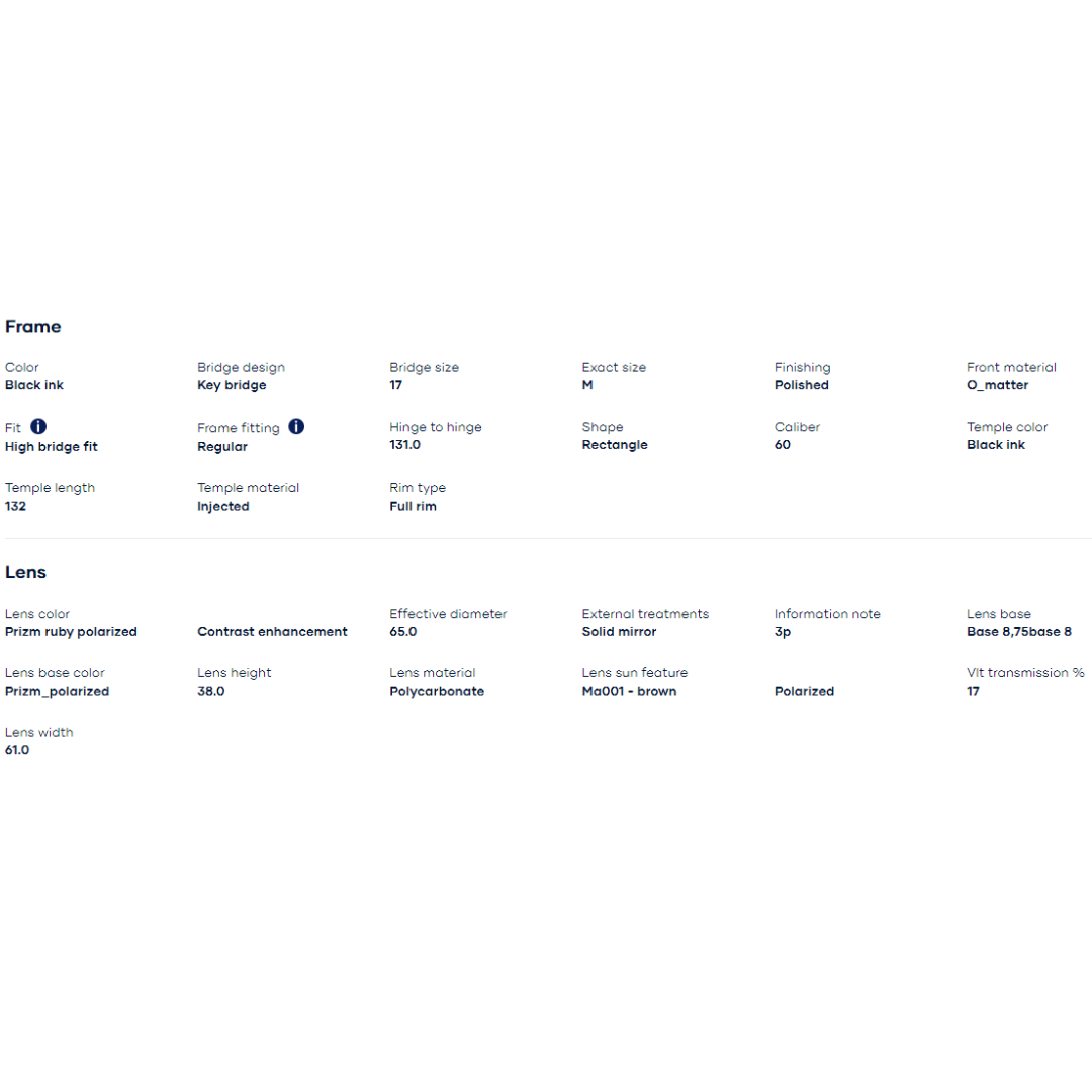 Oakley - Oakley Gibston Black Ink/Prizm Ruby Polarized 0OO9449-944905 - Cam2