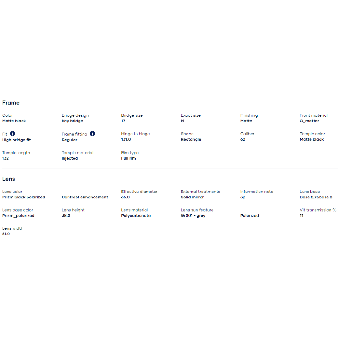 Oakley - Oakley Gibston Matte Black/Prizm Black Polarized 0OO9449-944906 - Cam2