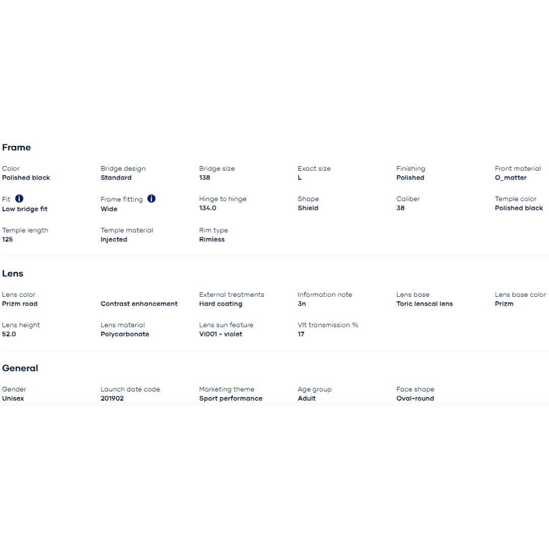 Oakley - Oakley EVZero Blades Polished Black/Prizm Road 0OO9454A-945402 - Cam2