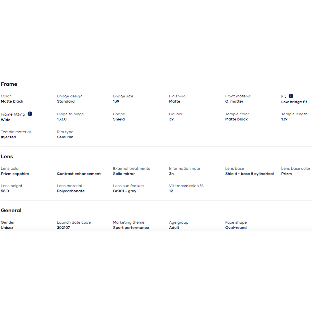Oakley - Oakley Sutro Lite Sunglasses 0OO9463A-946311 - Cam2