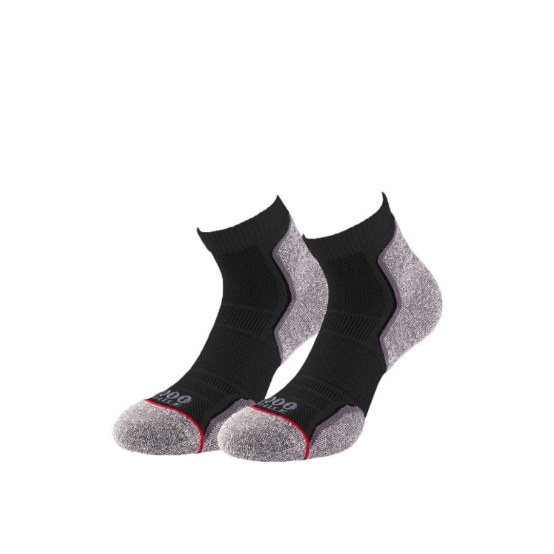 1000 Mile - 1000 Mile Men's Running Repreve Single Layer Sock Twin Pack (2262) - Cam2