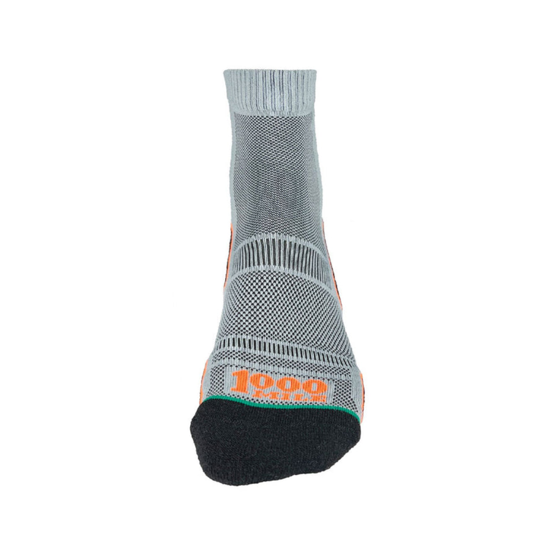 1000 Mile - 1000 Mile Men's Trail 21 Single Layer Socks Twin Pack (2265G) - Cam2