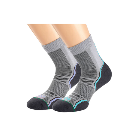 1000 Mile - 1000 Mile Women's Trail 21 Single Layer Socks Twin Pack (2265G) - Cam2
