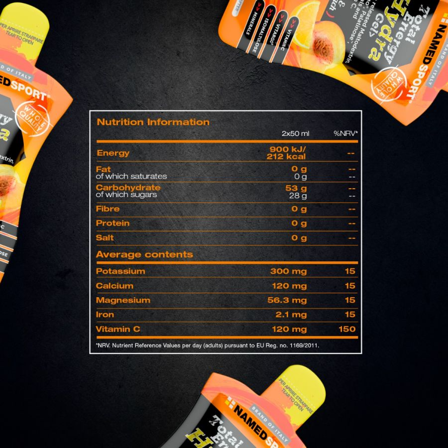 NamedSport - NamedSport Total Energy Hydra Gel 50ml - Cam2