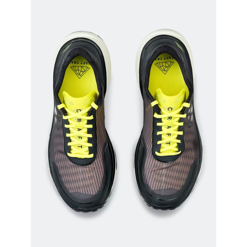 Craft Men's Pure Trail Trail Running Shoes (Black/ N-Light) - Cam2