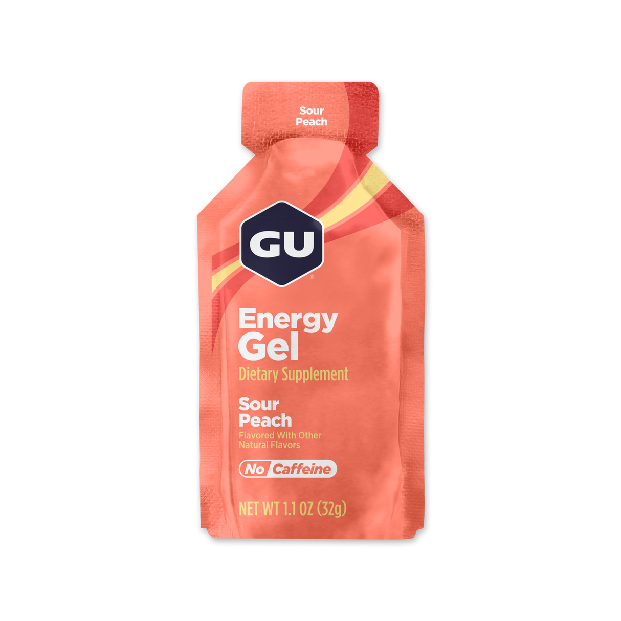 GU Energy Original Sports Nutrition Energy Gel (Sour Peach)