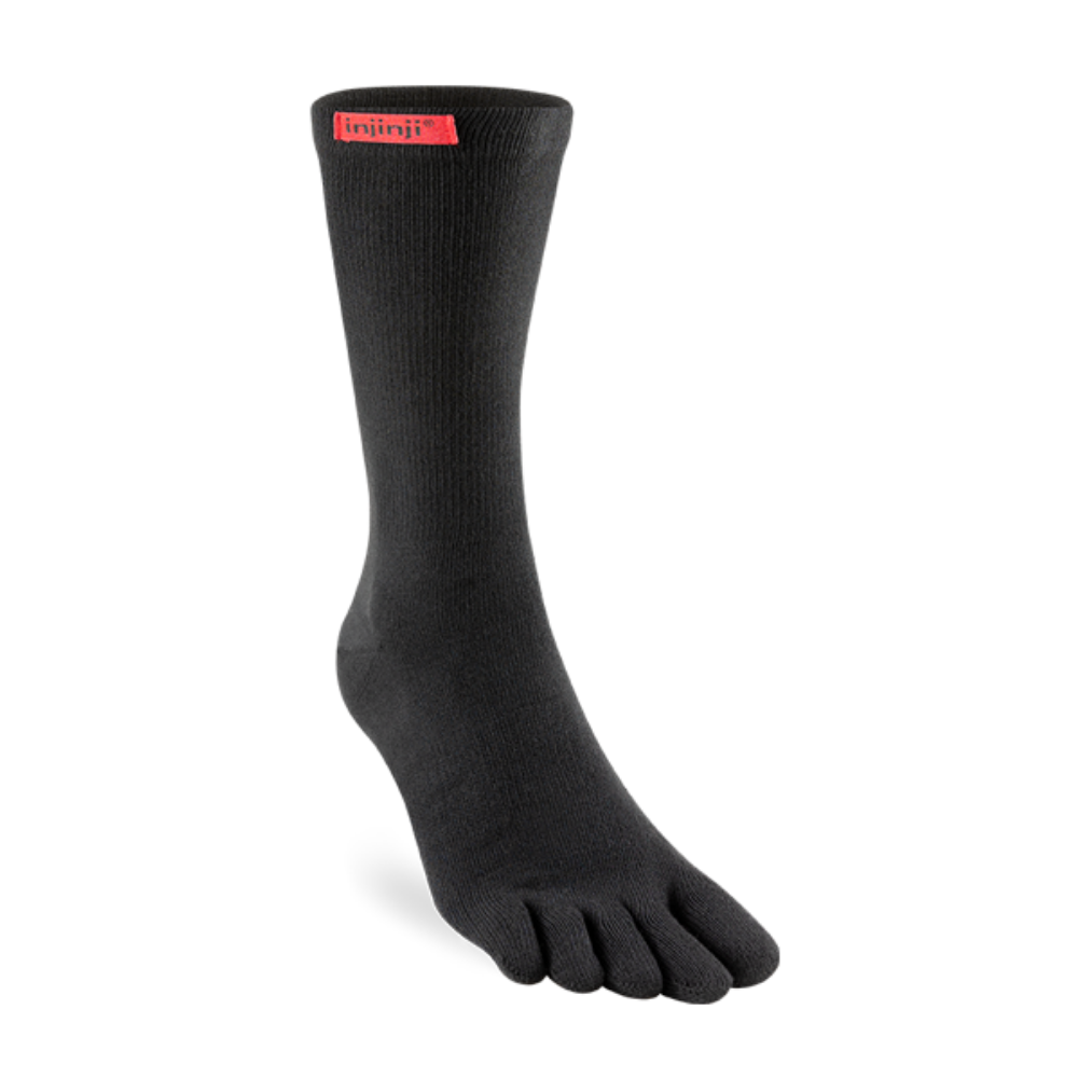injinji Unisex's Sport Original Weight Crew Socks (052270)