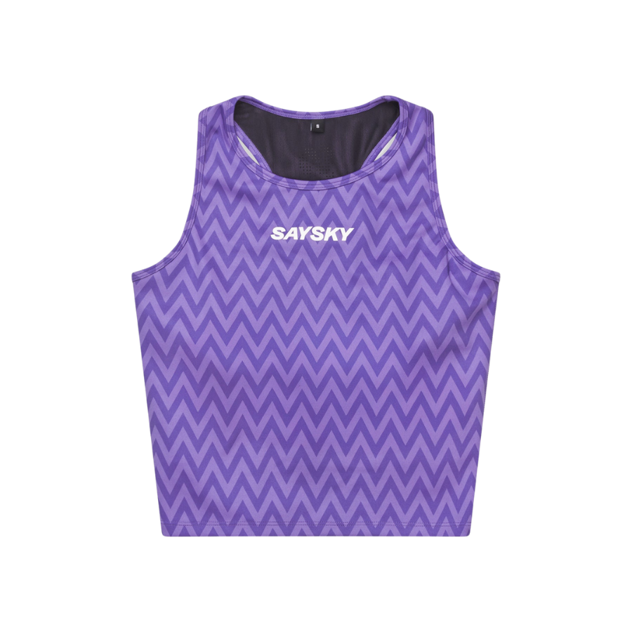 SAYSKY - SAYSKY Women's Zig Zag Combat Crop Top - Cam2