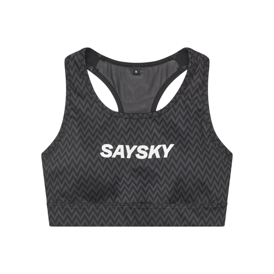 SAYSKY - SAYSKY Women's Zig Zag Combat Sports Bra - Cam2