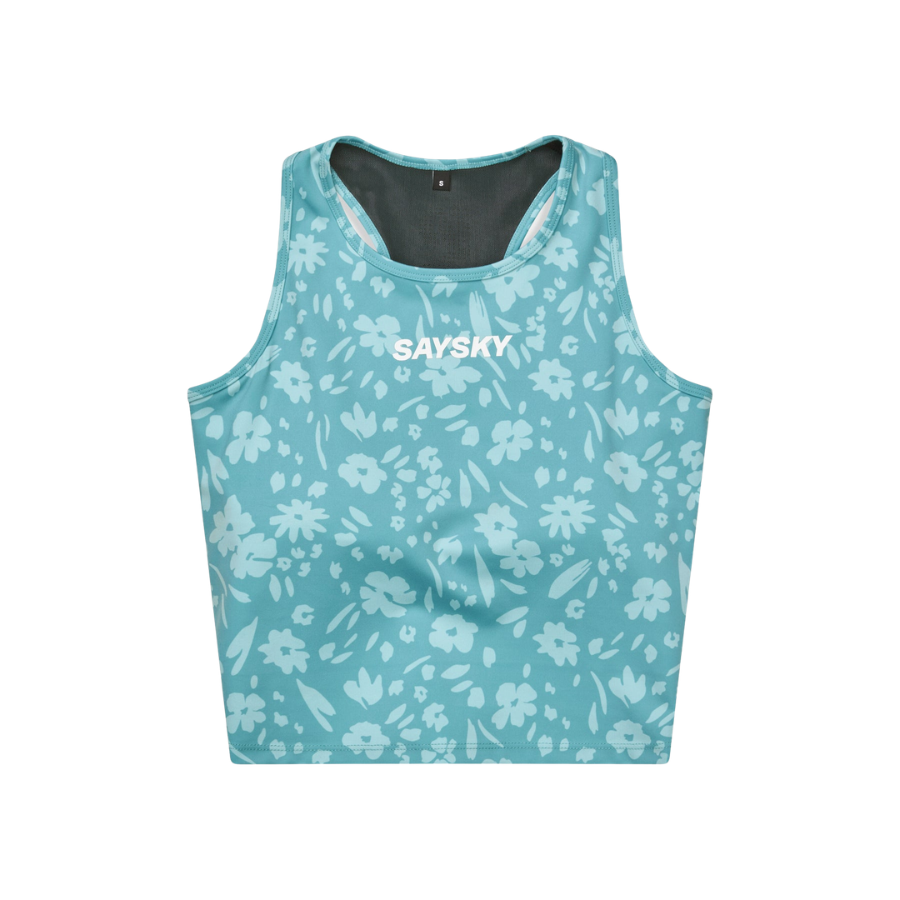 SAYSKY - SAYSKY Women's Flower Combat Crop Top - Cam2