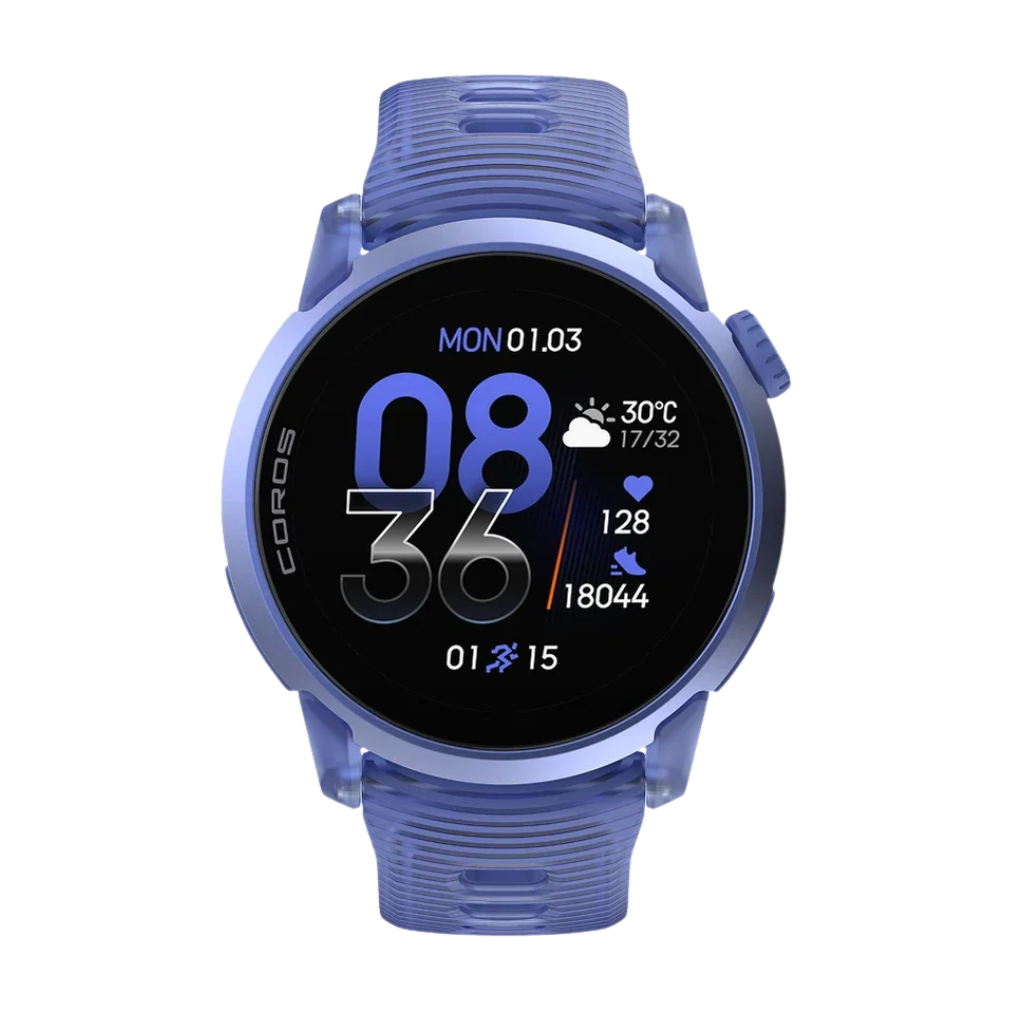 Coros Pace 4 Multisport Watch (Ultraviolet Silicon Band)