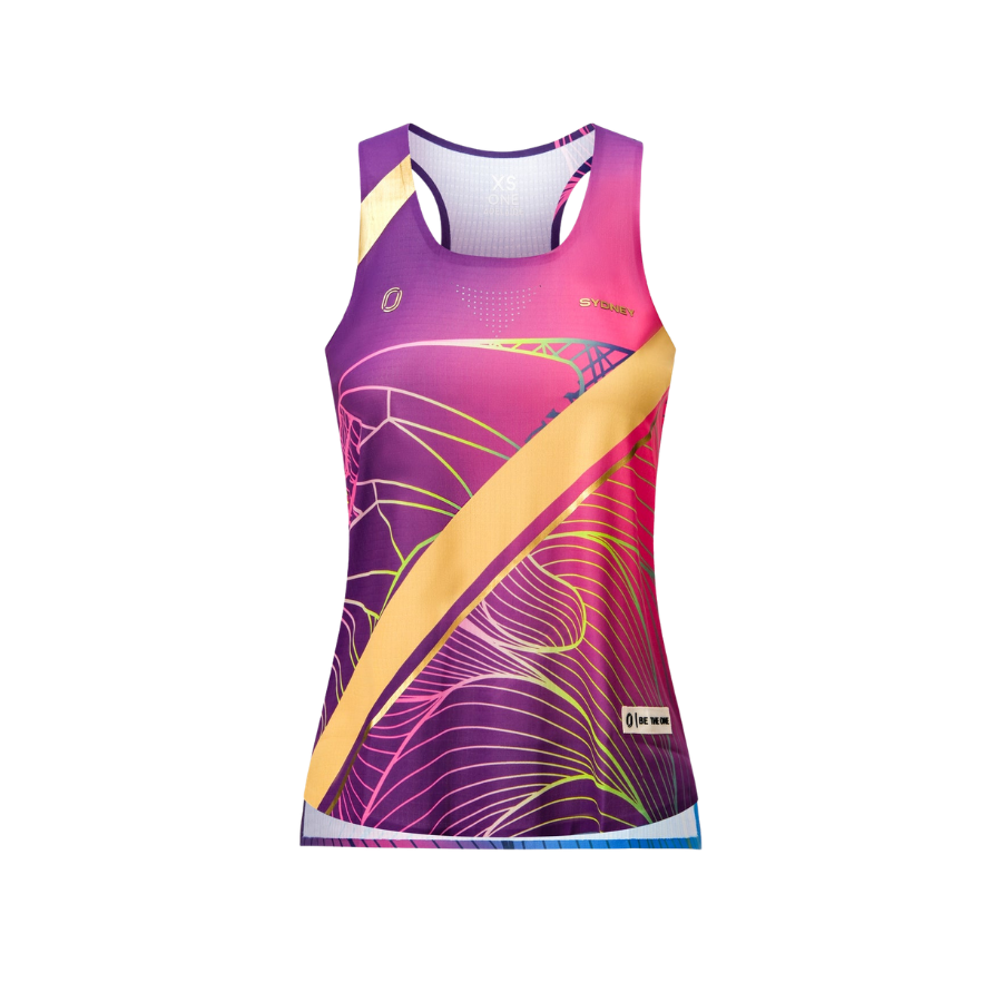 One Running Women's Victory Speed Tech Singlet - Sydney 2026 (Limited Release)
