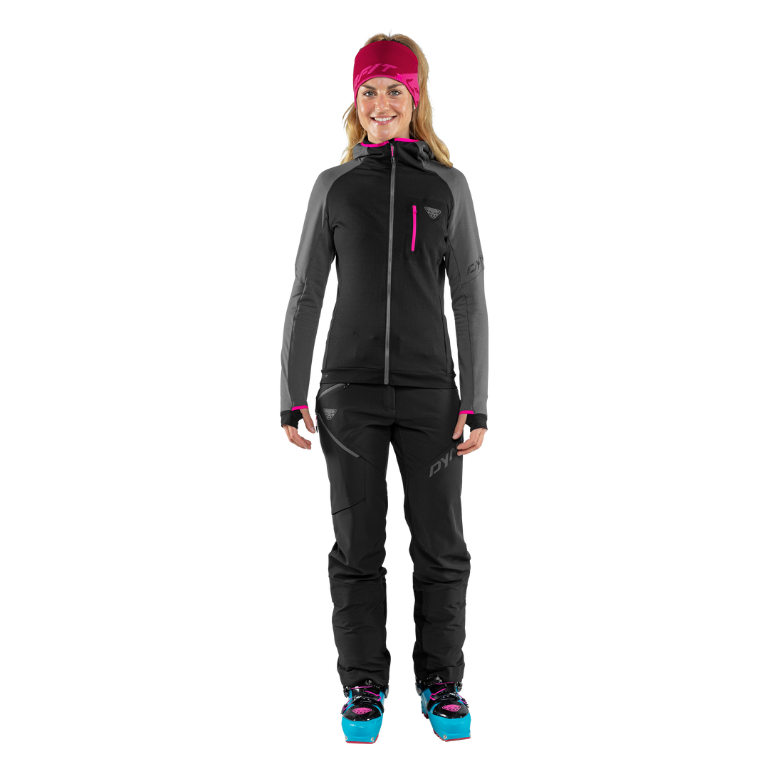 DYNAFIT (C) - DYNAFIT Women's Radical Polartec Hooded Jacket - Cam2