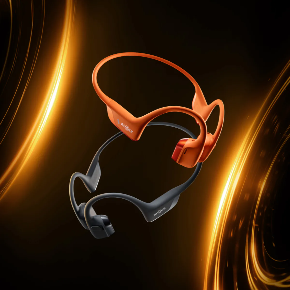 Shokz(S) - Shokz OpenRun Pro 2 Open-Ear Bone Conduction Headphone - Cam2