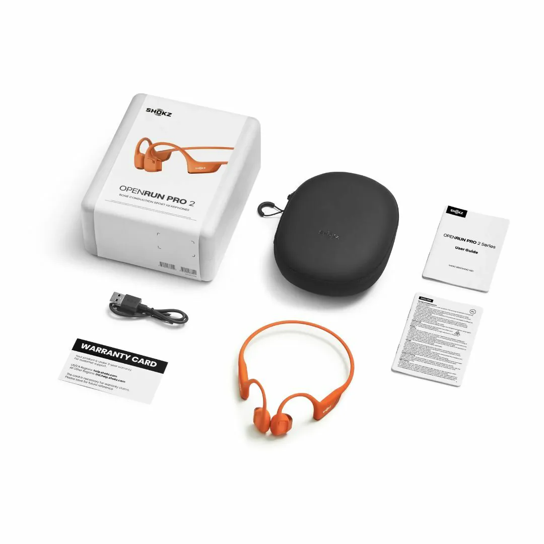 Shokz(S) - Shokz OpenRun Pro 2 Open-Ear Bone Conduction Headphone - Cam2